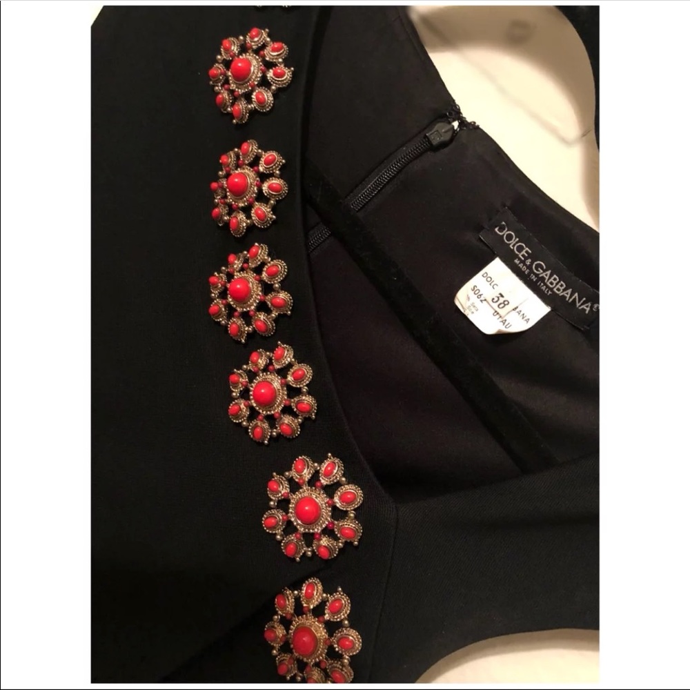 Unique Dolce & Gabbana Black Dress ❤️